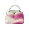 Louis Vuitton Capucines Mini Pink Vision Mink Fur